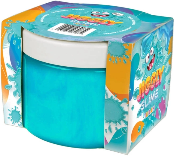 Tuban Jiggly Slime mit Perlmutt-Effekt – Türkis