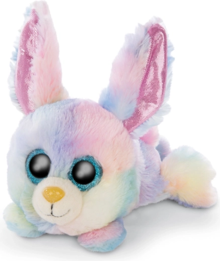NICI Glubschis Plüschhase Rainbow Candy liegend 15 cm