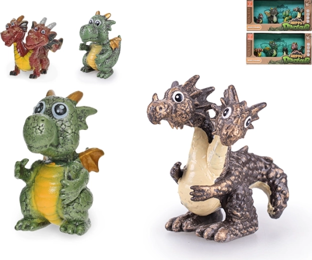 Drachenset – 4 Figuren für Kinder