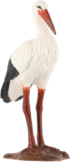 Naturgetreue Darstellung des Weißstorchs