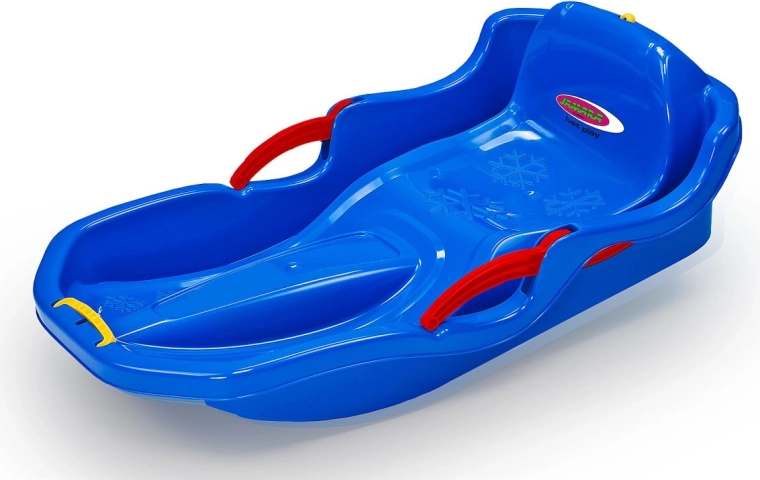 Snow Play Bob Comfort 80 cm blau mit Handbremsen – 1 Stück