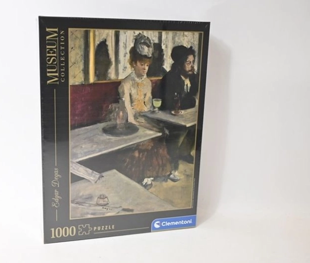 Clementoni Museum Collection Puzzle Edgar Degas: Dans un café (L’Absinthe) 1000 Teile