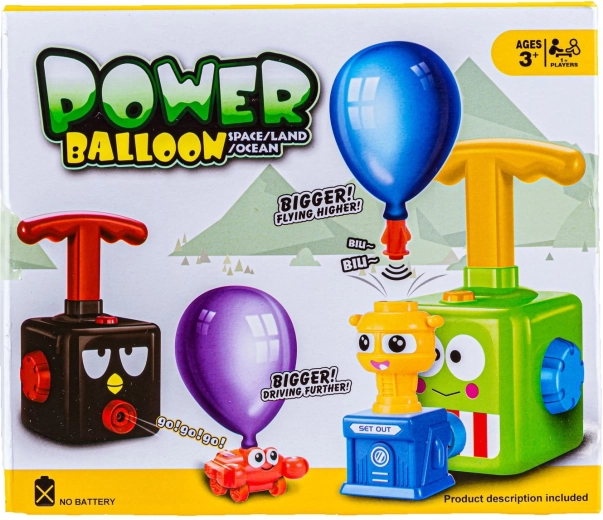 Fahrt mit Ballonluft – ohne Batterien