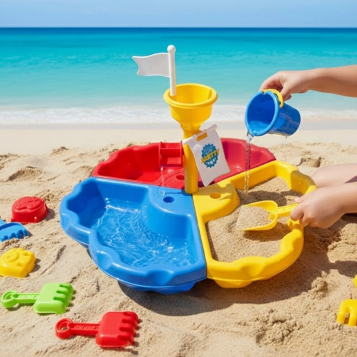 Drei getrennte Spielbereiche