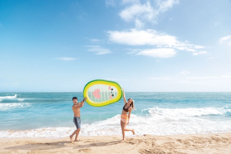 Einfaches Aufpumpen und Verstauen