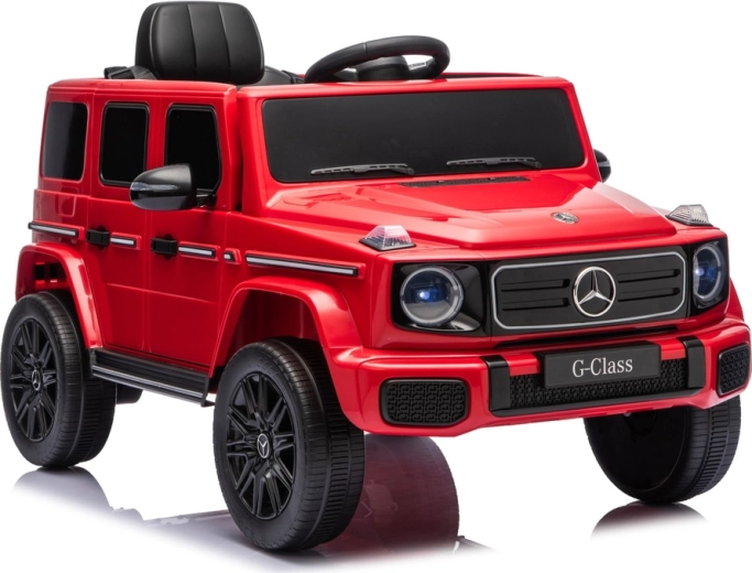 Elektrisches Kinderauto Mercedes G 4x4 24 V, rot