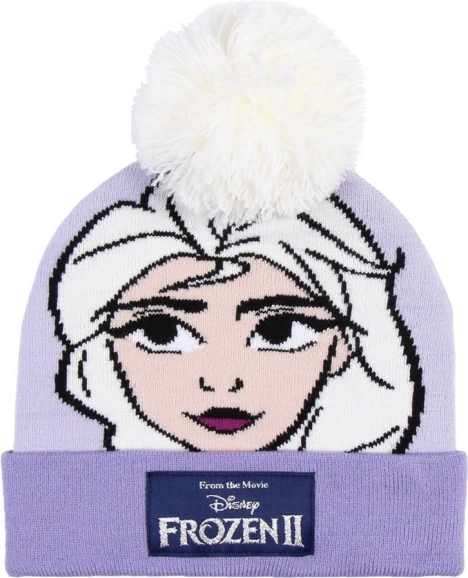 Mütze mit Bommel DIE EISKÖNIGIN 2