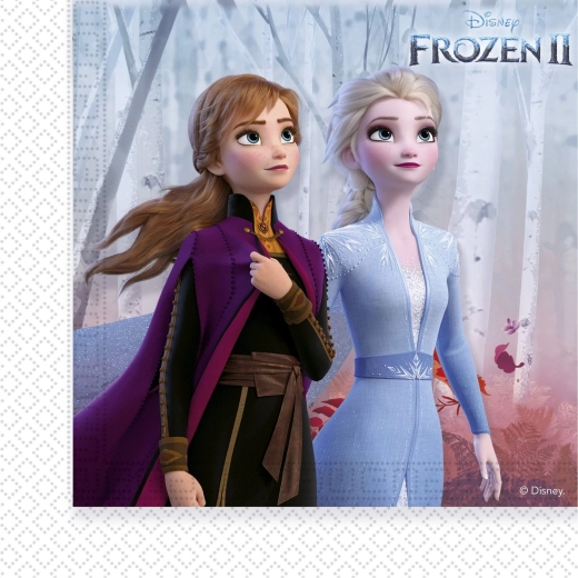 Disney Frozen 2 Papierservietten 33 x 33 cm (20 Stk.)