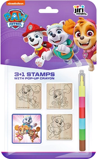 Stempelset 3+1 PAW Patrol Skye