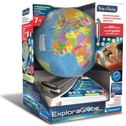 Clementoni interaktiver Lern-Globus Eduglobus A.R.