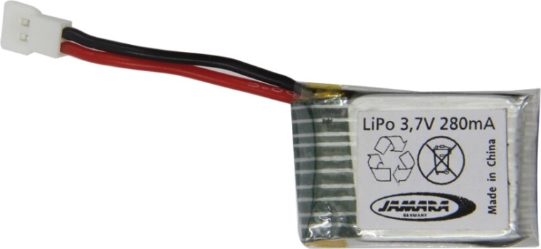 Motionfly LiPo-Akku 3,7 V 280 mAh (1,03 Wh)