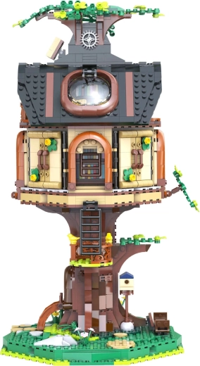 Magische Bibliothek auf zwei Ebenen