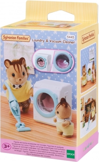 Sylvanian Families Waschmaschine und Staubsauger – Zubehör für das Puppenhaus