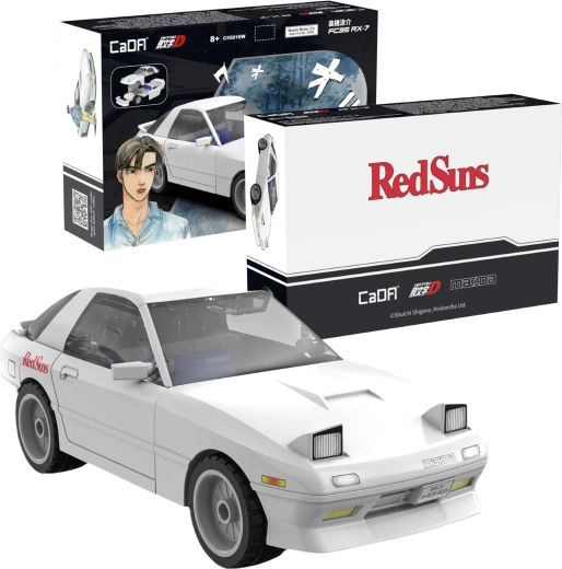 CaDA Mazda RX-7 FD3S Initial D Auto-Bausatz 1:35