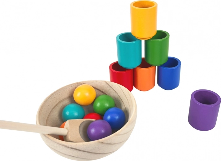 Farbenlernen und Sortieren als Spiel