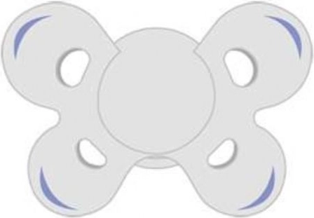 Ergonomisches Schild mit Belüftung