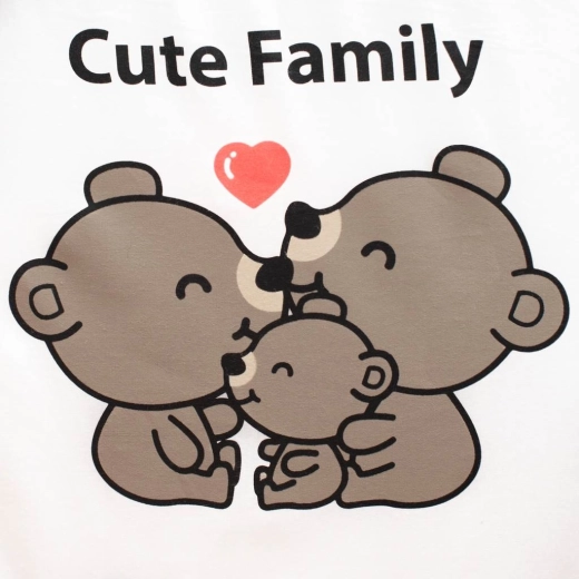 Niedliches Motiv Cute Family