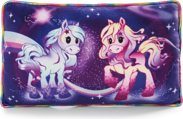 NICI Kissen Pony Stars 43 × 25 cm
