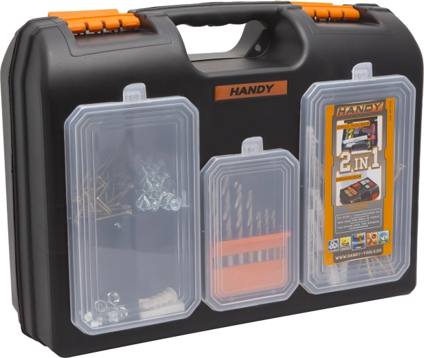 Kunststoff-Werkzeugkoffer mit Organizer