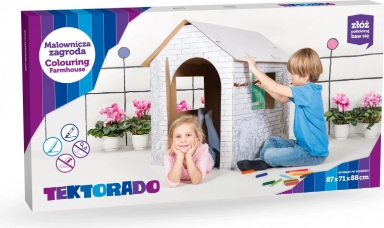 Malerischer Tierstall von Tektorado