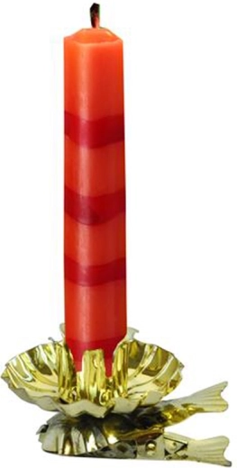 Kerzenhalter für den Weihnachtsbaum TORO, 10 Stk., gold