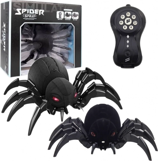 Unterhaltsame RC-Spinne mit Wasserdampf und LED-Lichtern