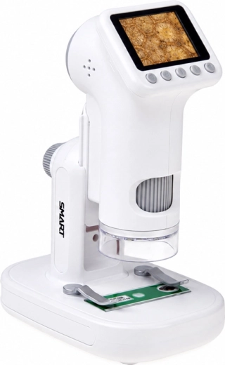 Übersichtliches LCD-Display und starke Vergrößerung