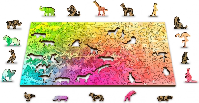 Beidseitiges 2-in-1-Puzzle
