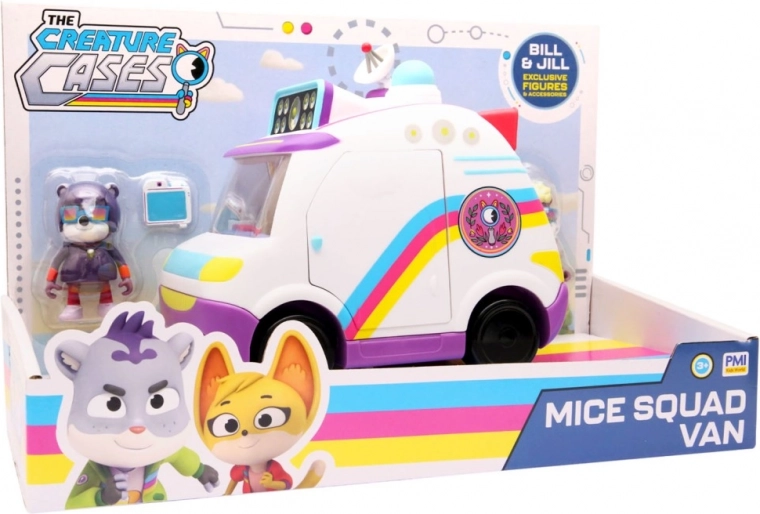 Tierfälle-Einsatzvan mit exklusiver Figur und Zubehör