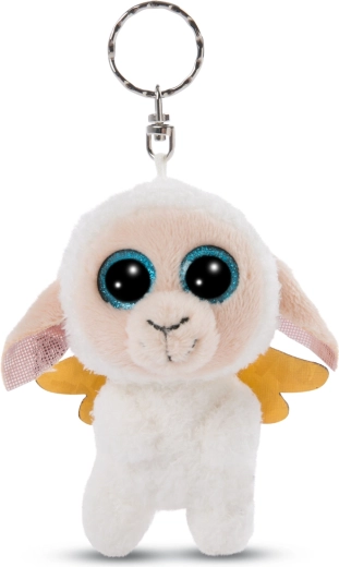 Nici Glubschis Plüsch-Schlüsselanhänger Engels-Schäfchen Nalla 9 cm