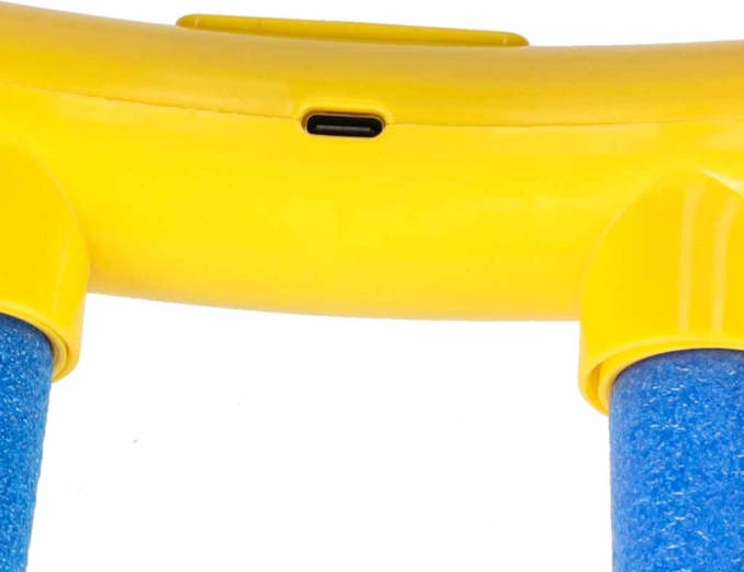 USB-Ladung und bequeme Griffe
