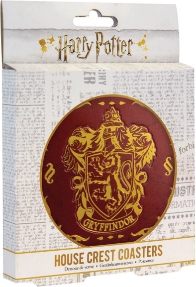 Metall-Untersetzer HARRY POTTER – Hogwarts-Häuser