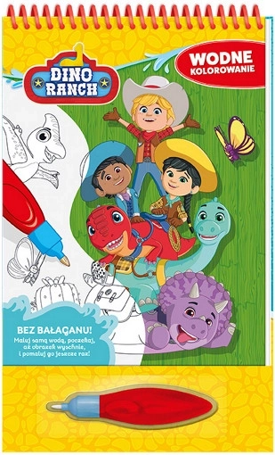 Dino Ranch Wasser-Malbuch – Teil 1
