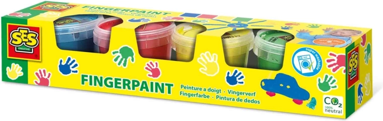 Fingerfarben Grundfarben 4 × 110 ml