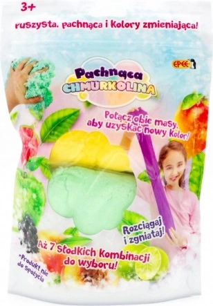 Plastische Duft-Wolkenmasse 1 Packung, Serie 4, FARB-MIX (2x30g) Grün+Gelb (Limette)