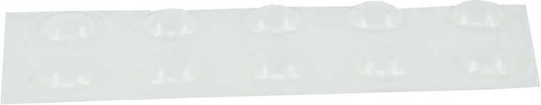 Selbstklebende transparente halbrunde Anschlagpuffer 6,4 × 1,6 mm (10 Stk.) BS-40