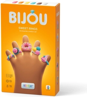 Hey Clay Bijou – niedliche Ringe, kreatives Modellierset