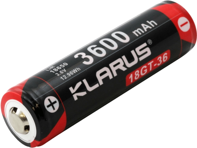 Wiederaufladbarer Li-Ion-Akku 18650 3,6 V 3600 mAh KLARUS