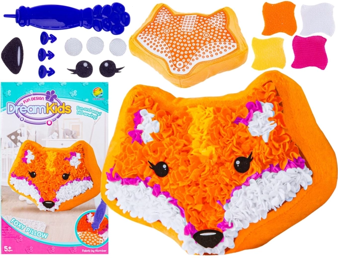 Kreativ-Set DreamKids zum Basteln eines Fuchs-Kissens – 1 Stück