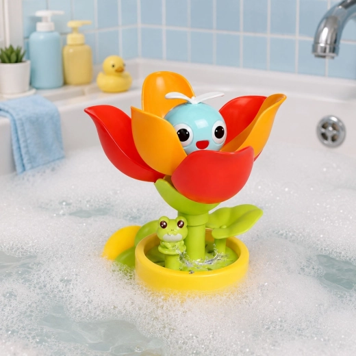 Saugnäpfe zur schnellen Befestigung an der Badewanne