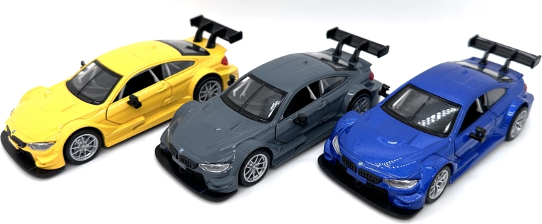 Metallmodell BMW M4 DTM mit Licht und Sound (3 Varianten)