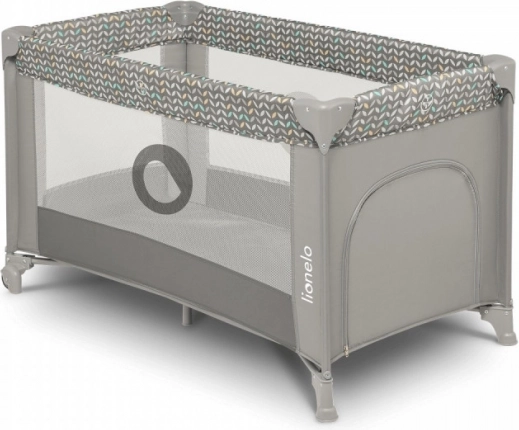Reisebett Lionelo Stefi – Grau