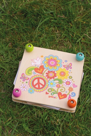 Schönes Flower-Power-Motiv