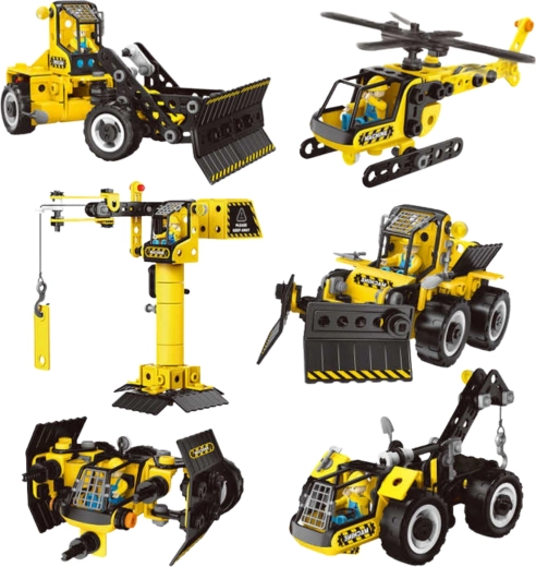 Bis zu 6 Modelle aus einem Bausatz