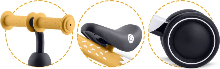 Niedriger und bequemer Schaumstoffsattel
