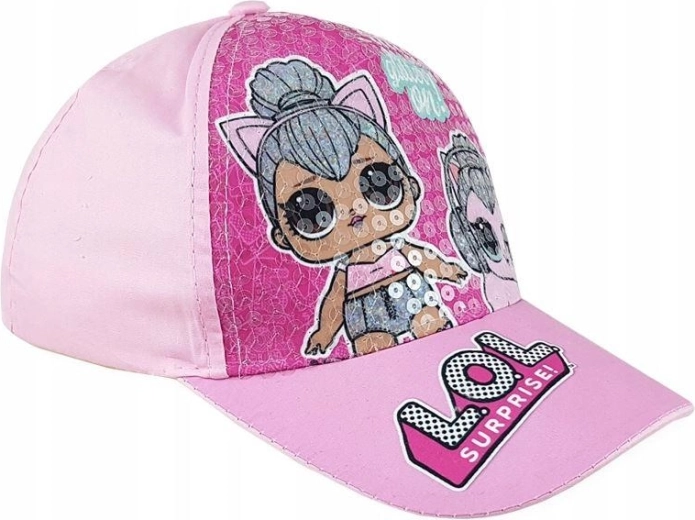 LOL Surprise Kappe in Rosa mit Pailletten – 1 Stück