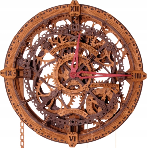 Industrielles Design mit offenen Zahnrädern