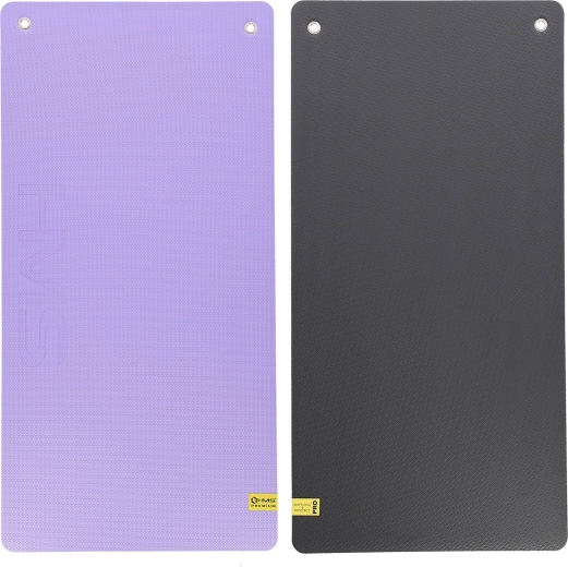 Studio-Fitnessmatte mit Ösen HMS Premium, violett