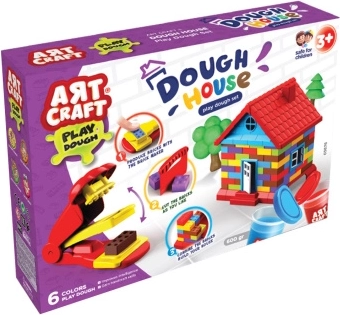 ART CRAFT Modellierset Buntes Häuschen