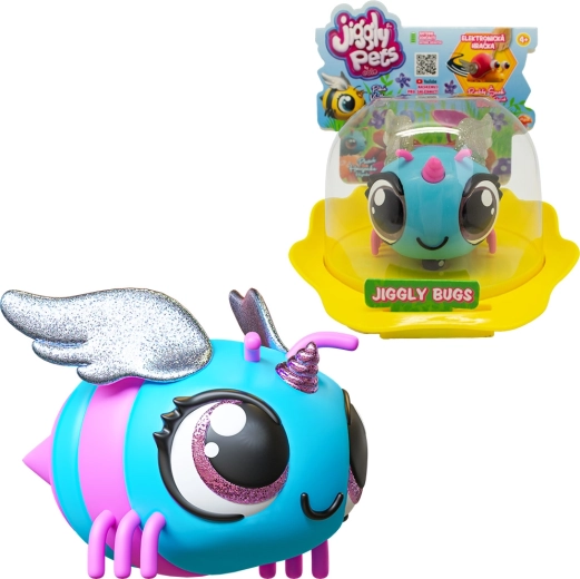Interaktive blaue Biene JIGGLY BUGS EOLO